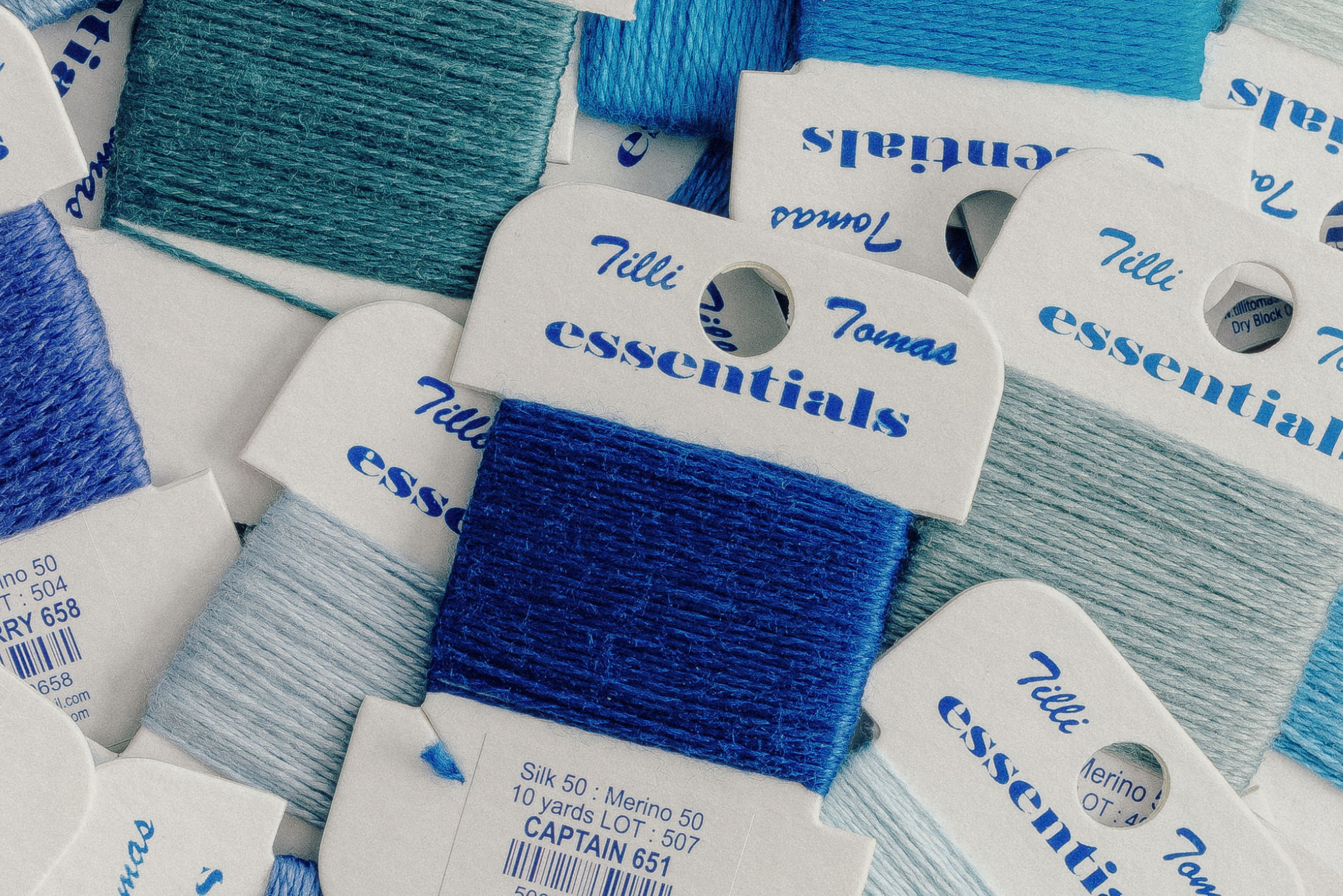 Tilli Tomas Essentials Blues Silk Wool Blend
