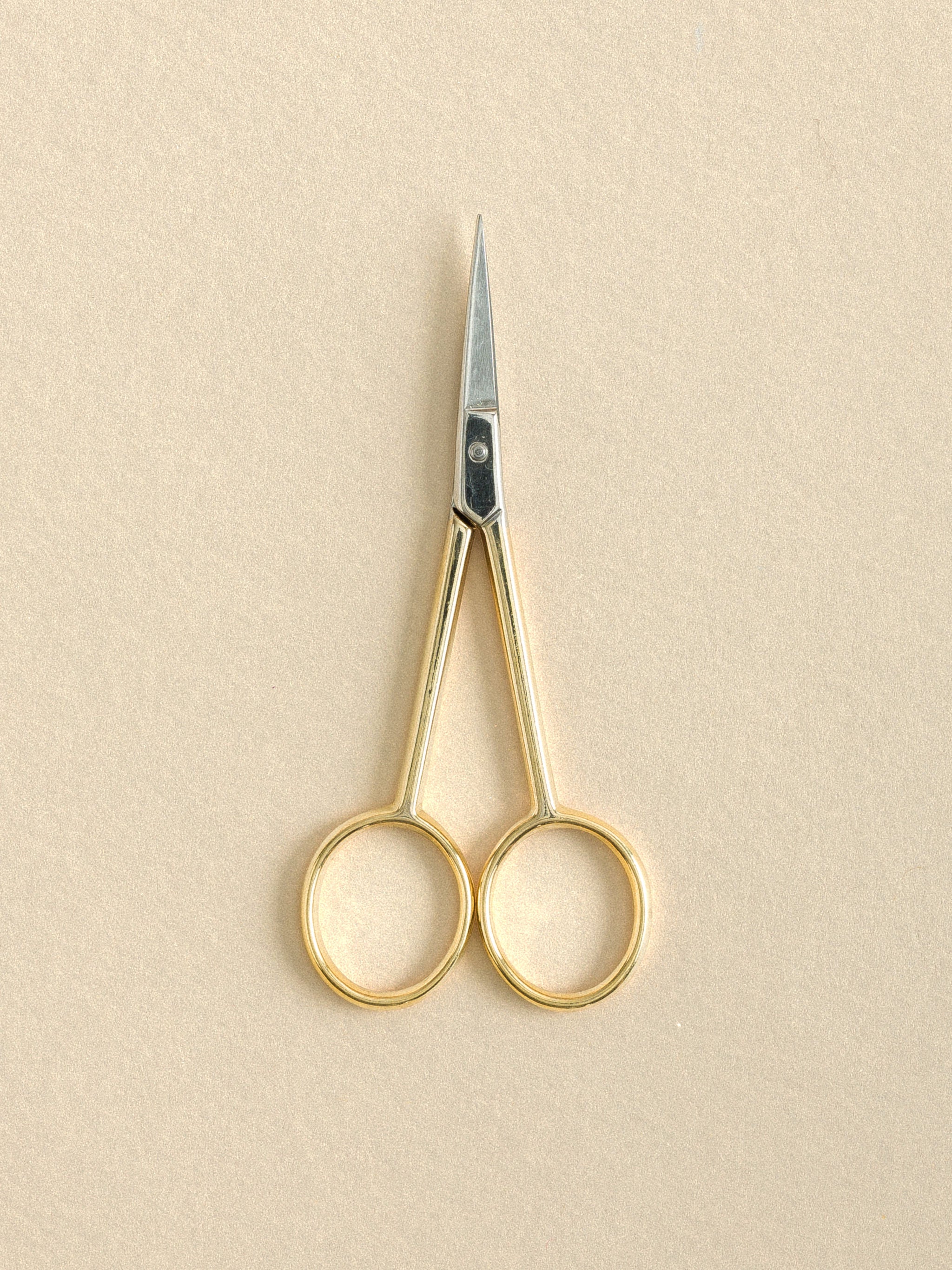 Gold Silhouette Scissors