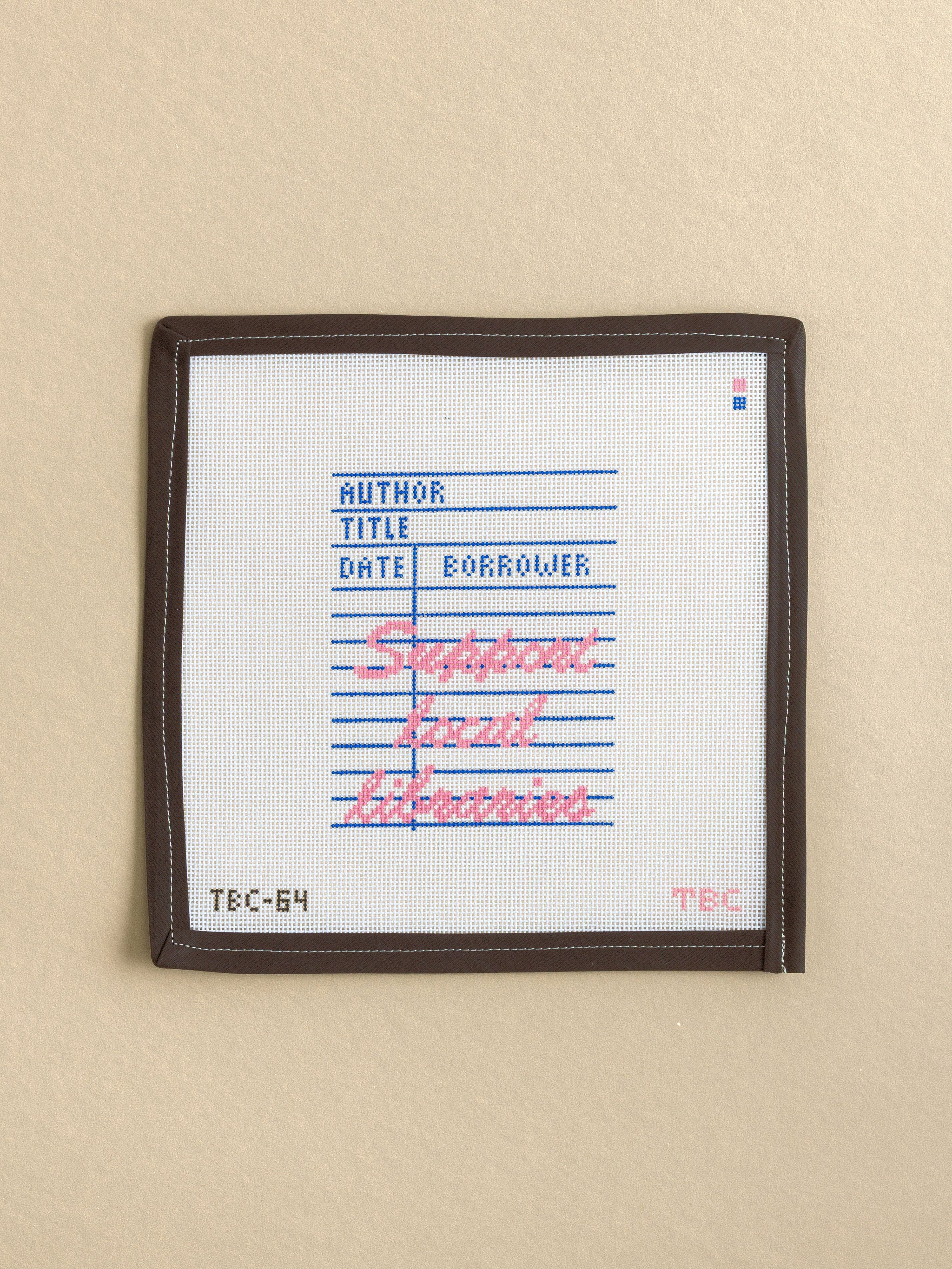 Library Checkout Card (Support Local Libraries)