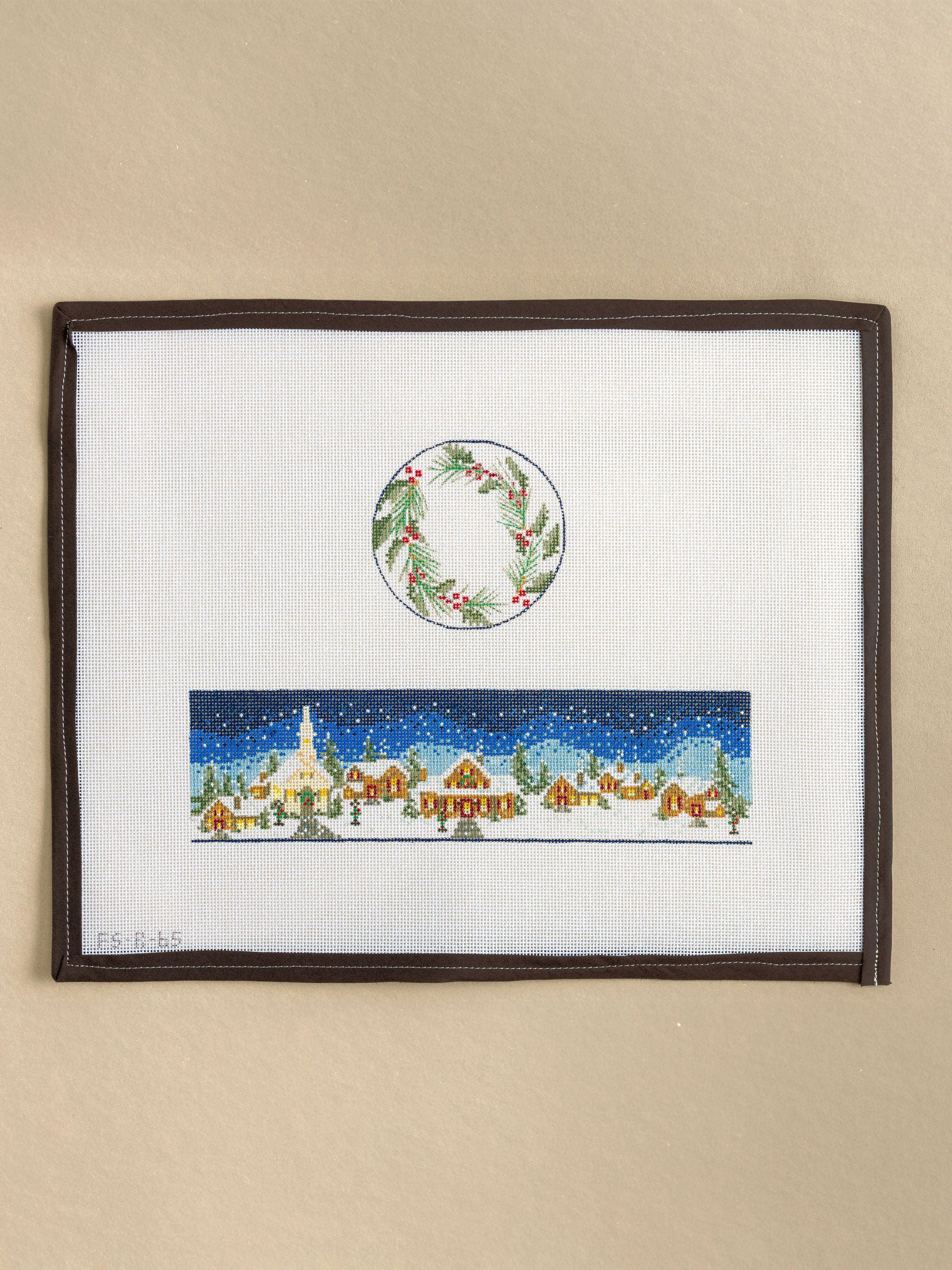 Winter Village Hinged Box