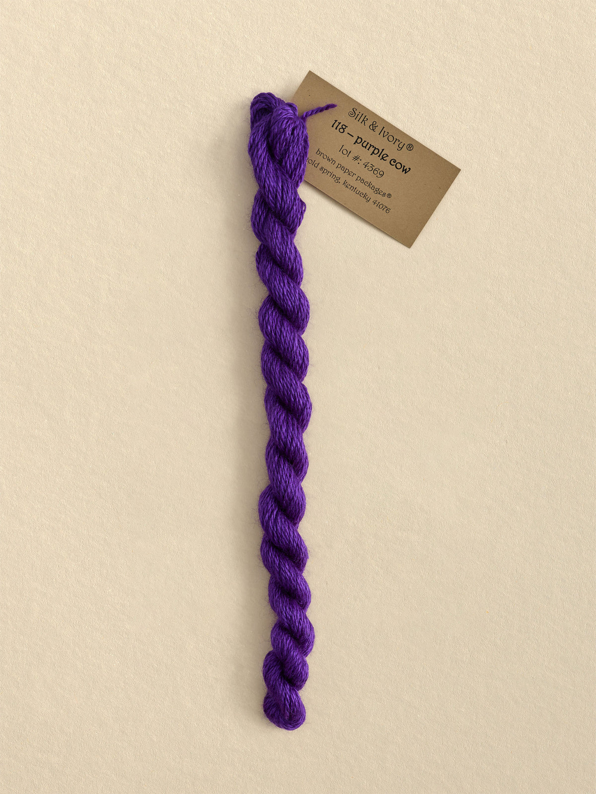 Silk & Ivory Purple Cow 118