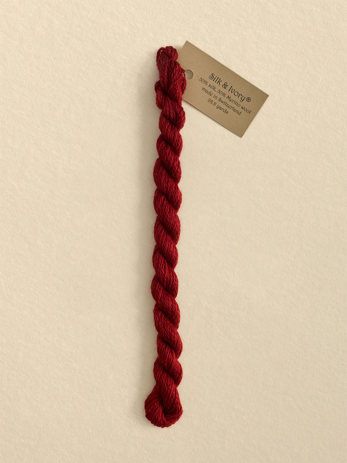 Silk & Ivory Burgundy 014