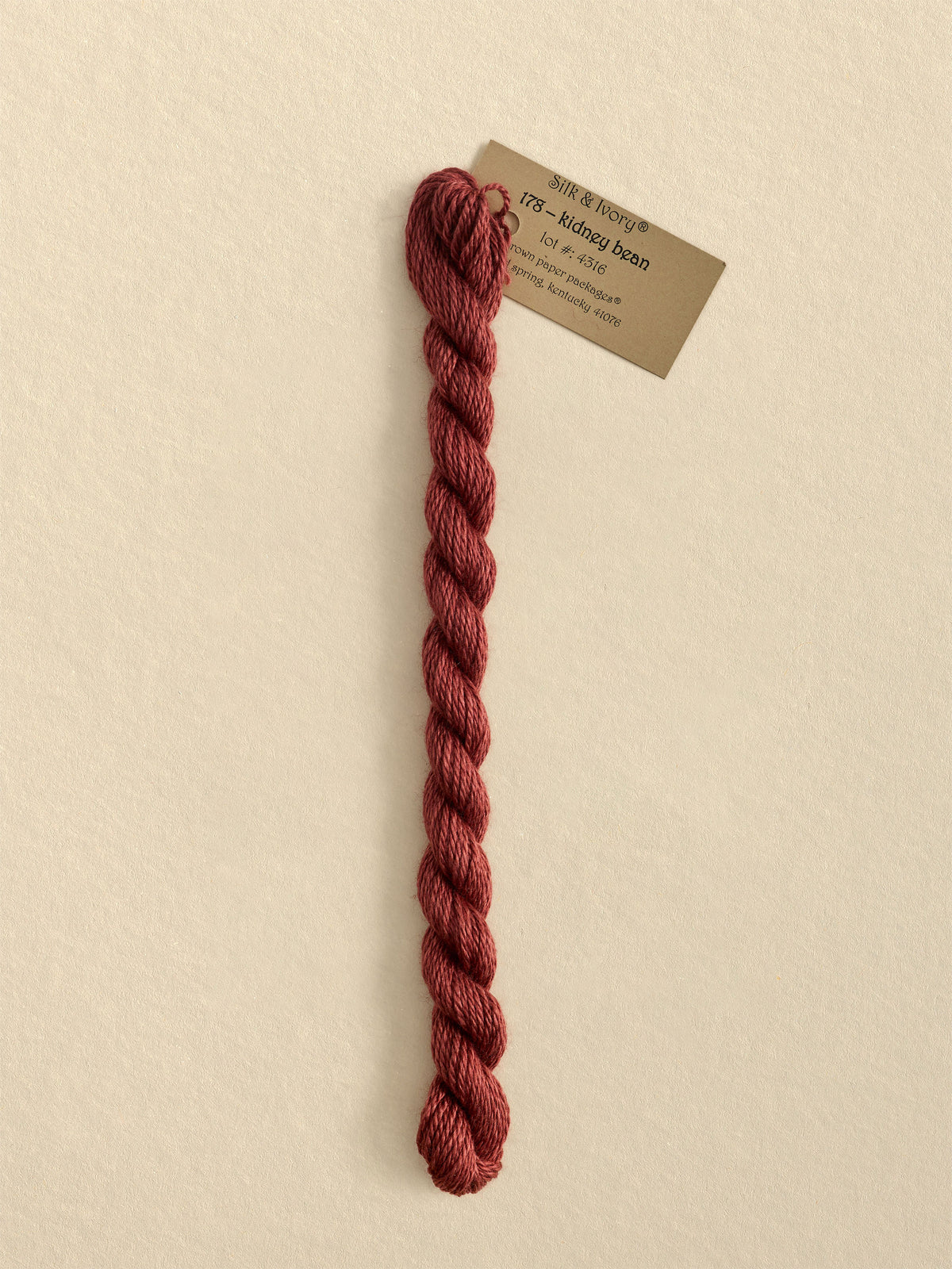 Silk & Ivory Kidney Bean 178