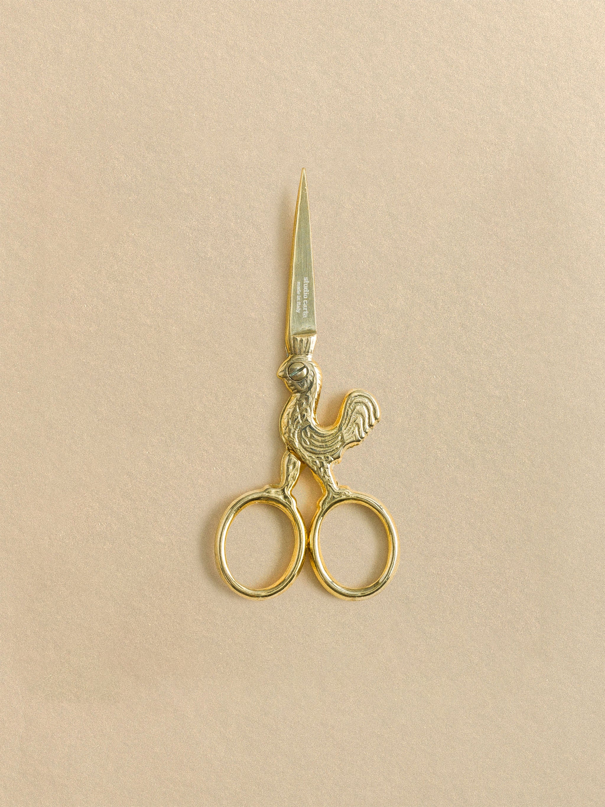 Gold Rooster Scissors