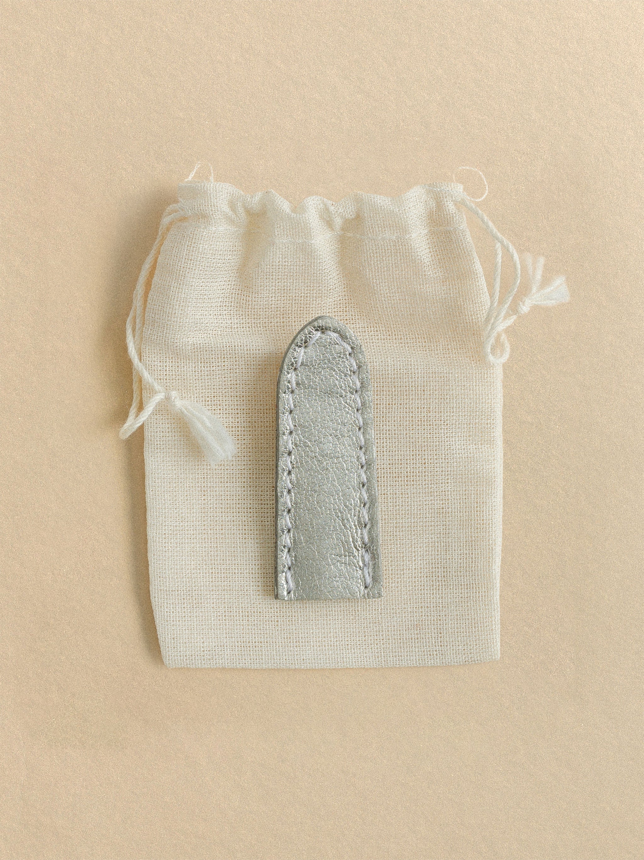 Leather Scissors Pouch needlepoint scissor pouch by Le Fil