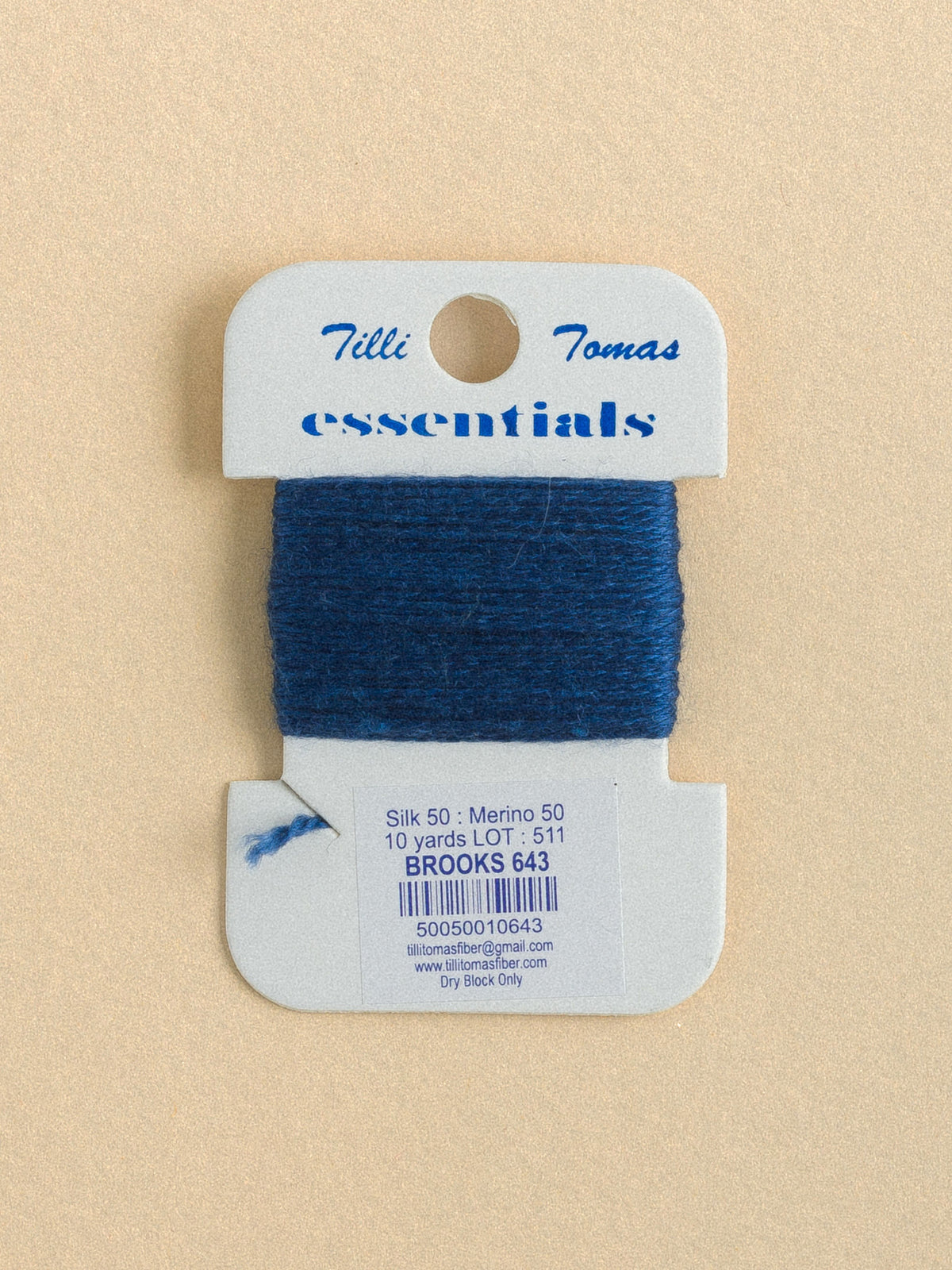 Essentials Brooks 643 needlepoint thread by Planet Earth Fiber