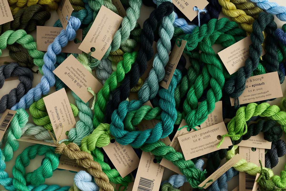 Silk & Ivory Greens