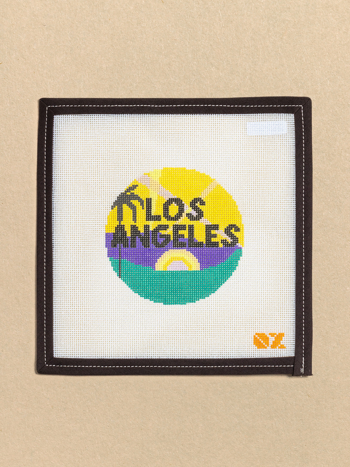 Los Angeles Retro Travel Ornament