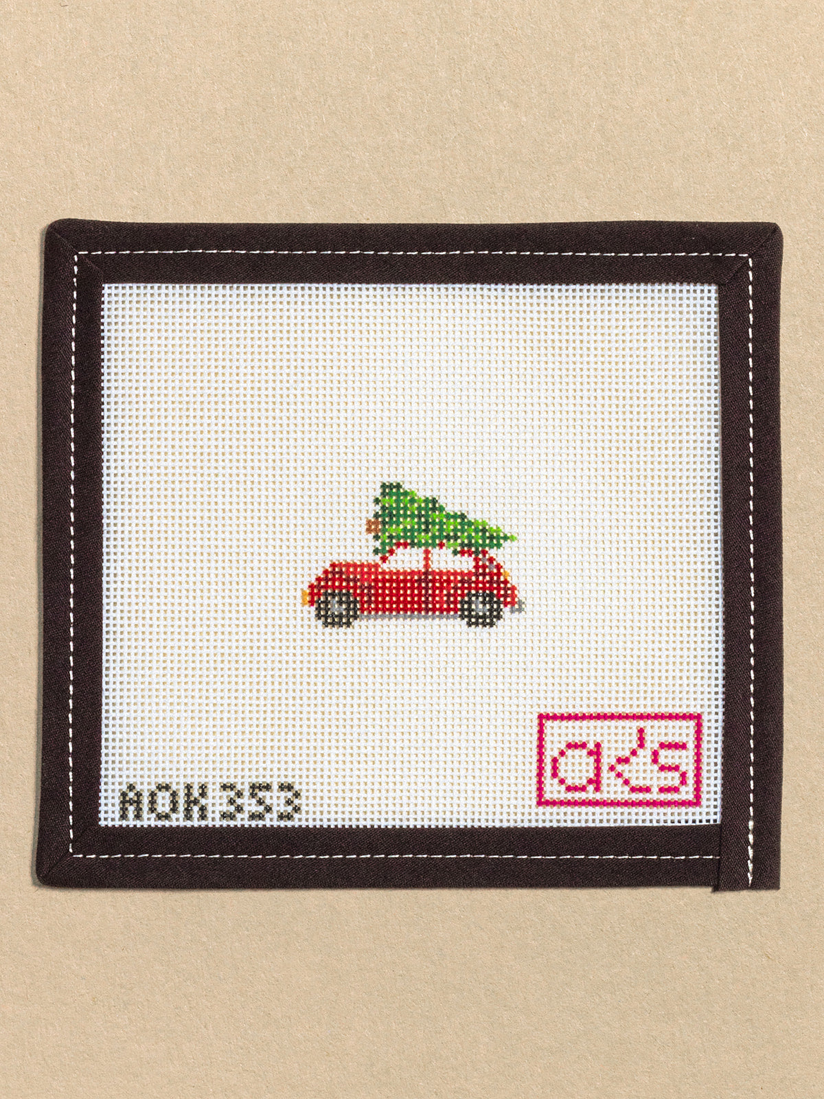 Tiny VW Bug with Tree