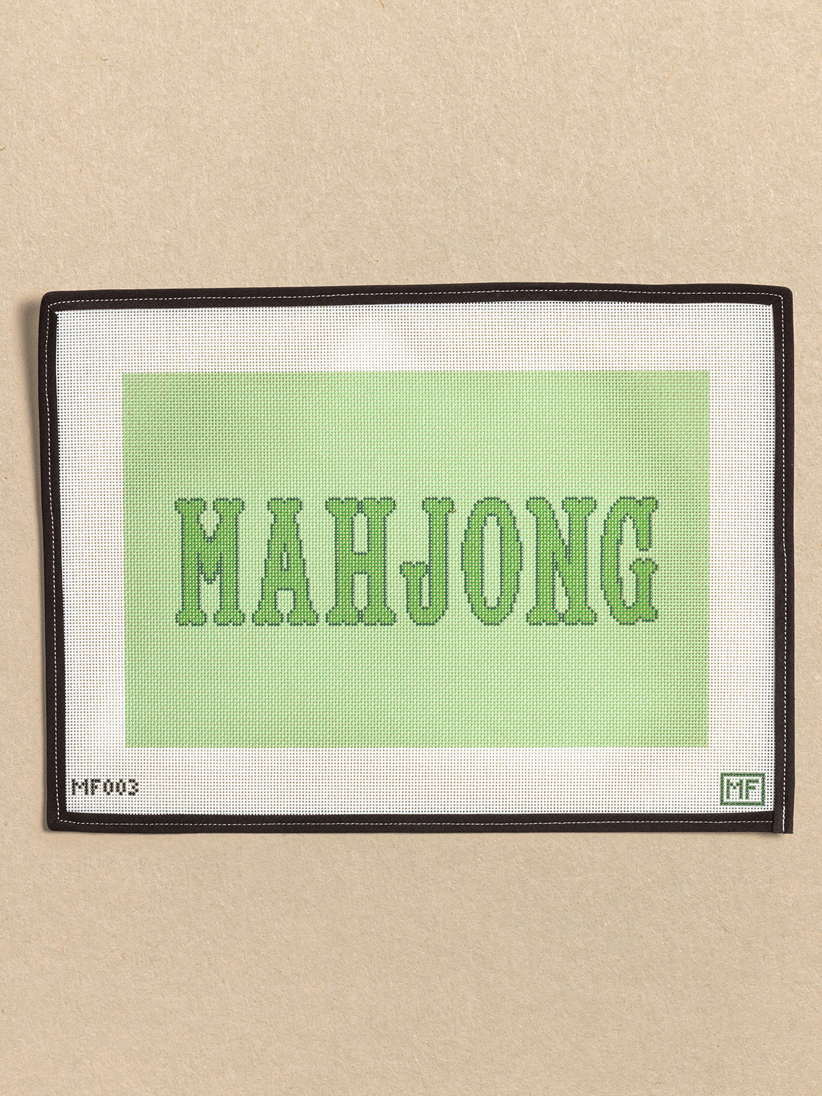 Green Mahjong Tile Bag