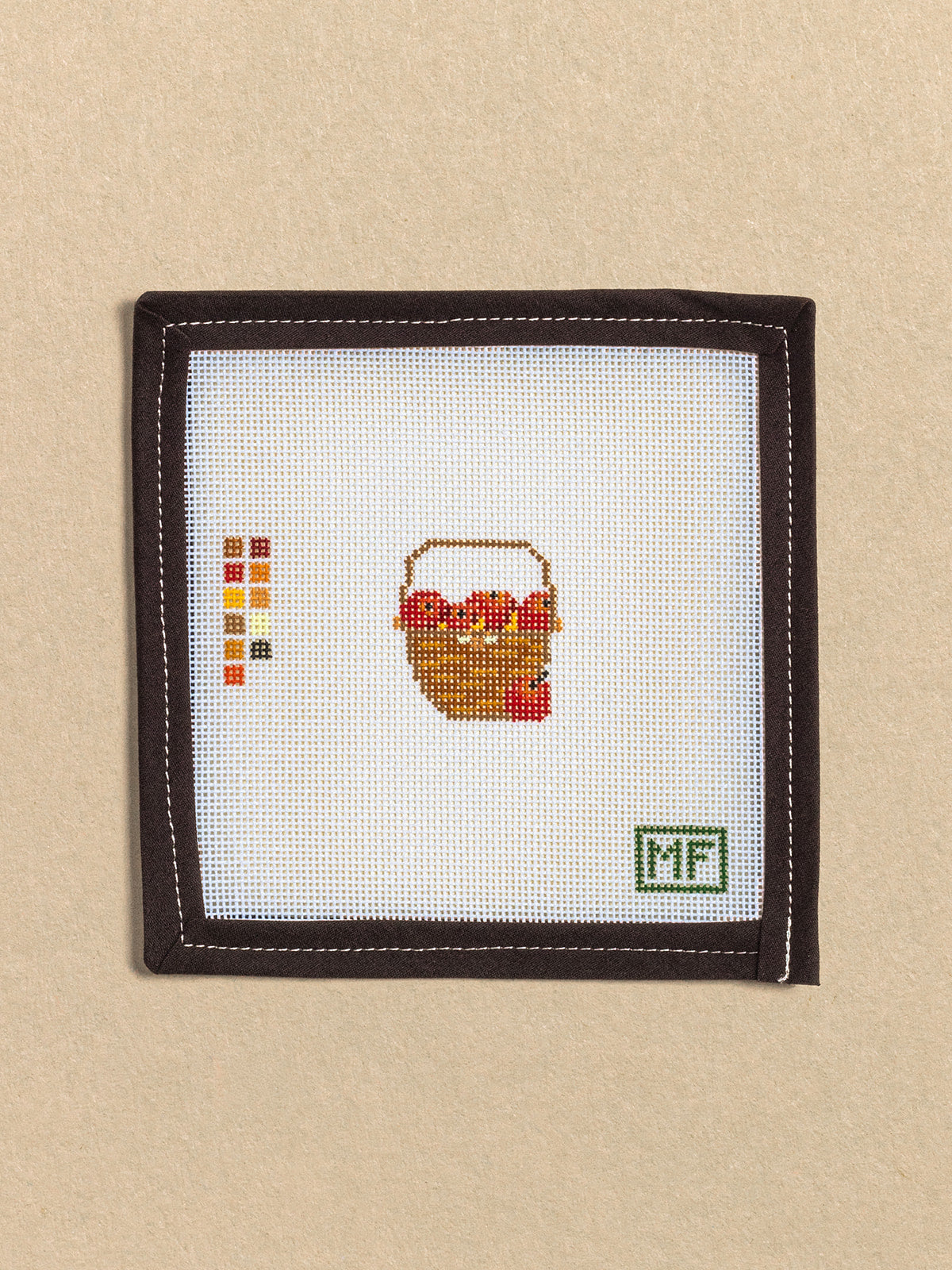Lightship Basket with Apples Mini