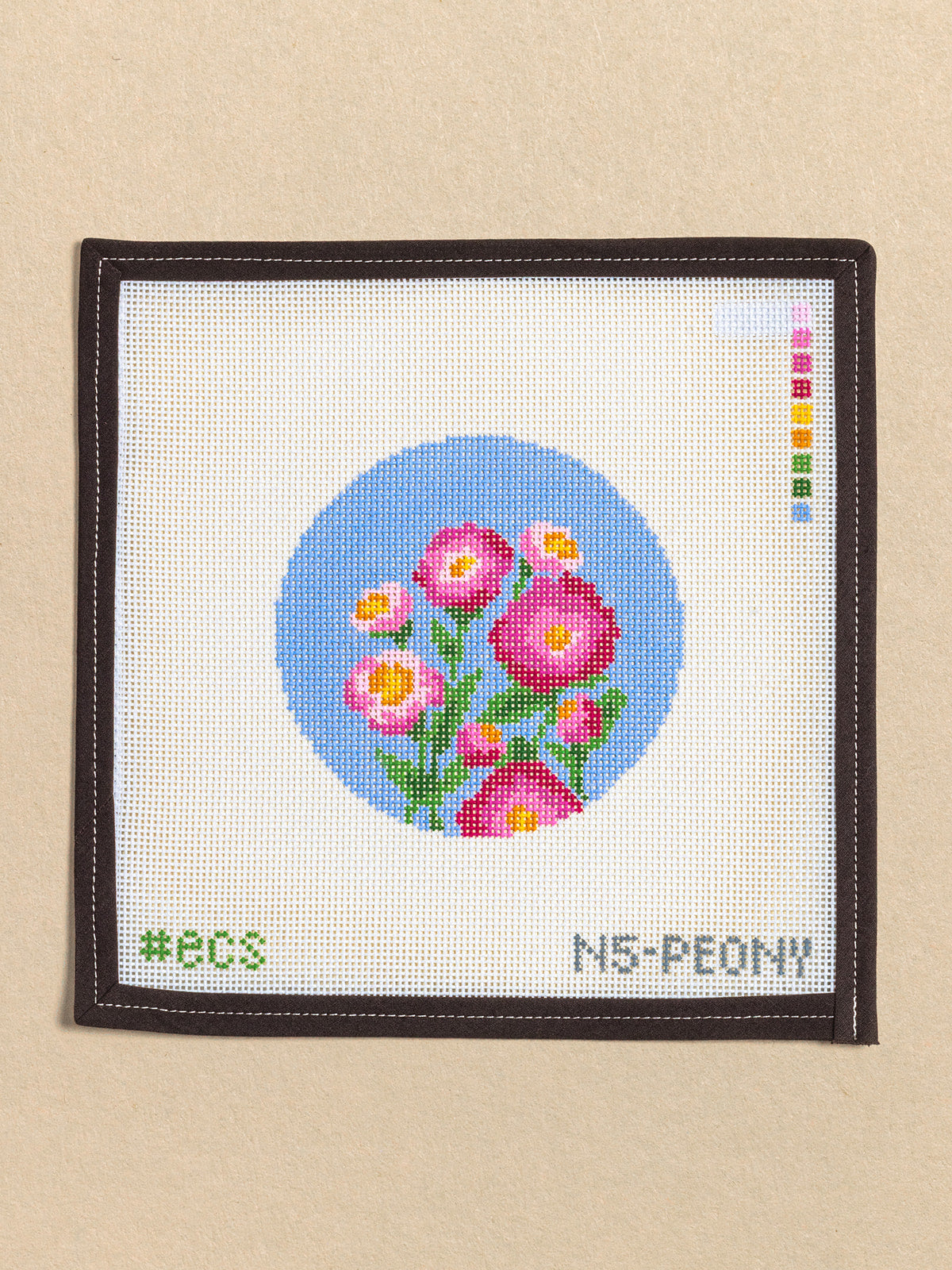 Peony Floral Round