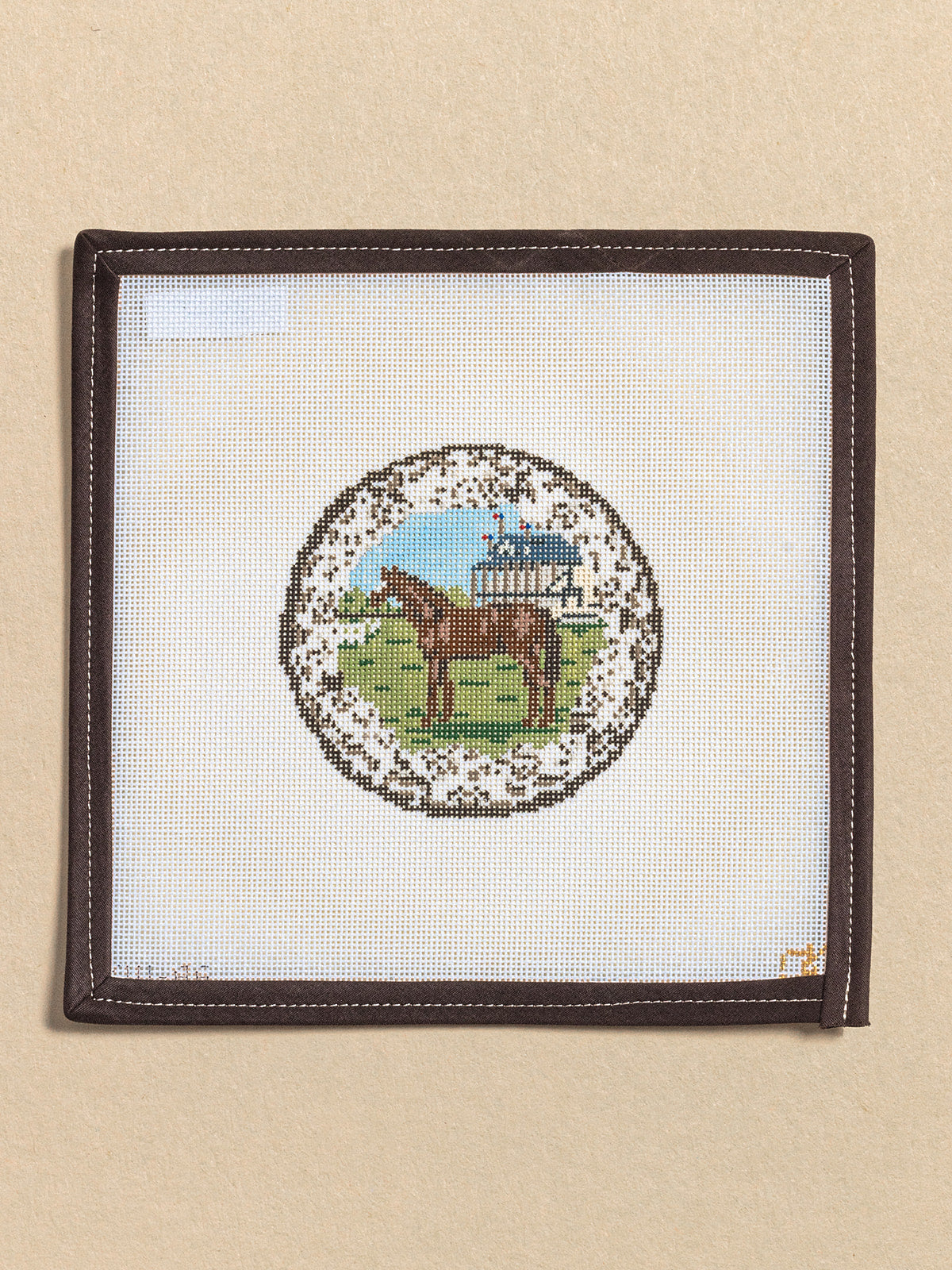 Transferware Horse Plate