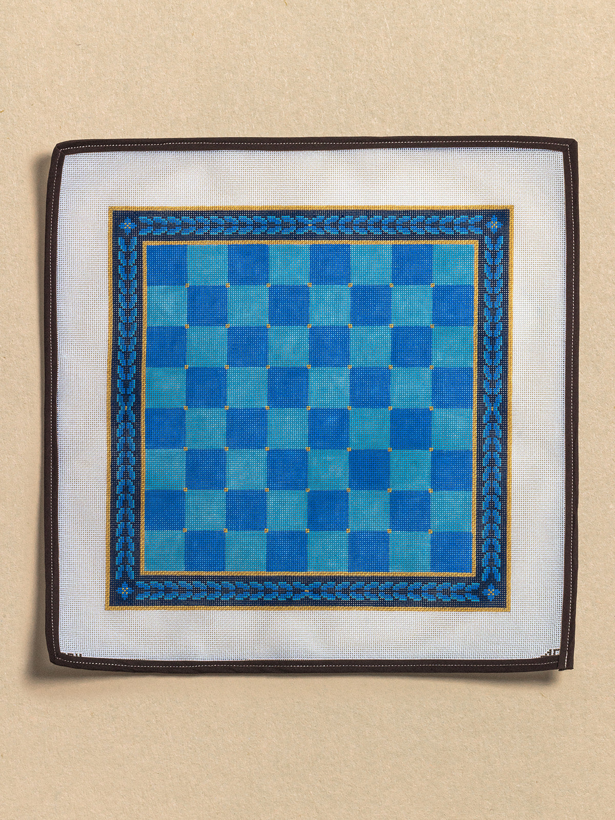 Blue Medallion Chess/Checkers Board