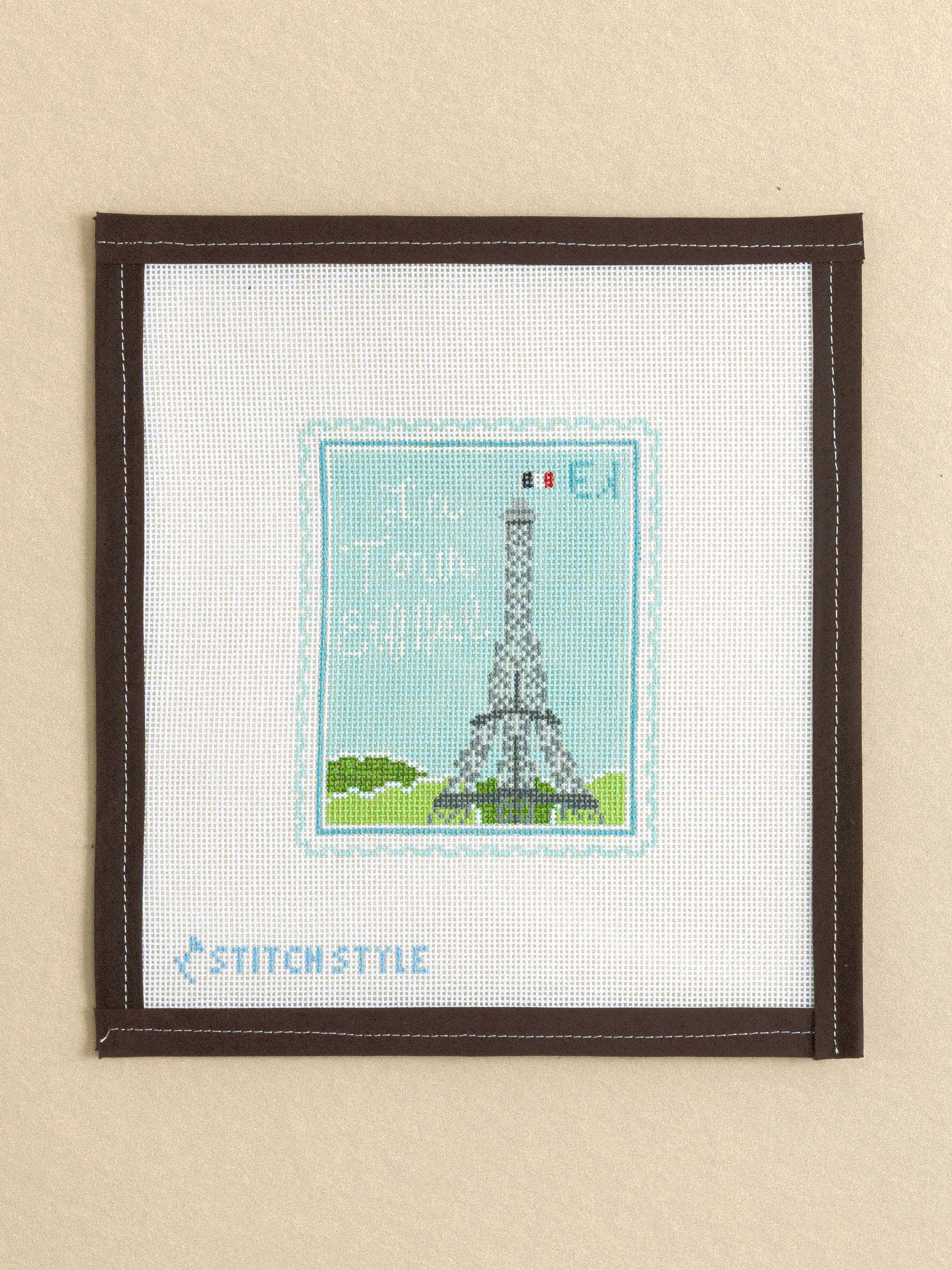 Paris Eiffel Tower Stamp
