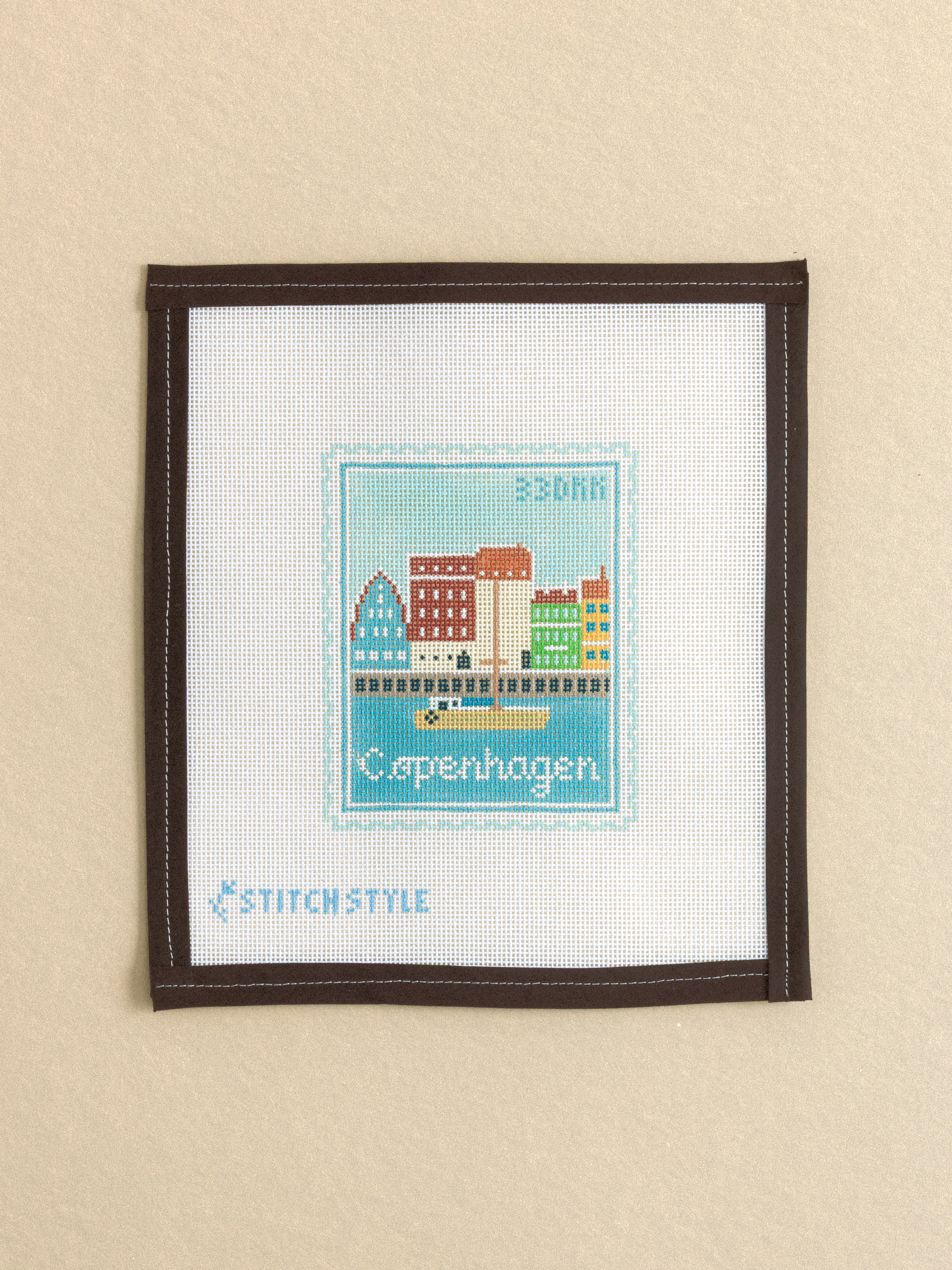 Copenhagen Nyhaven Stamp