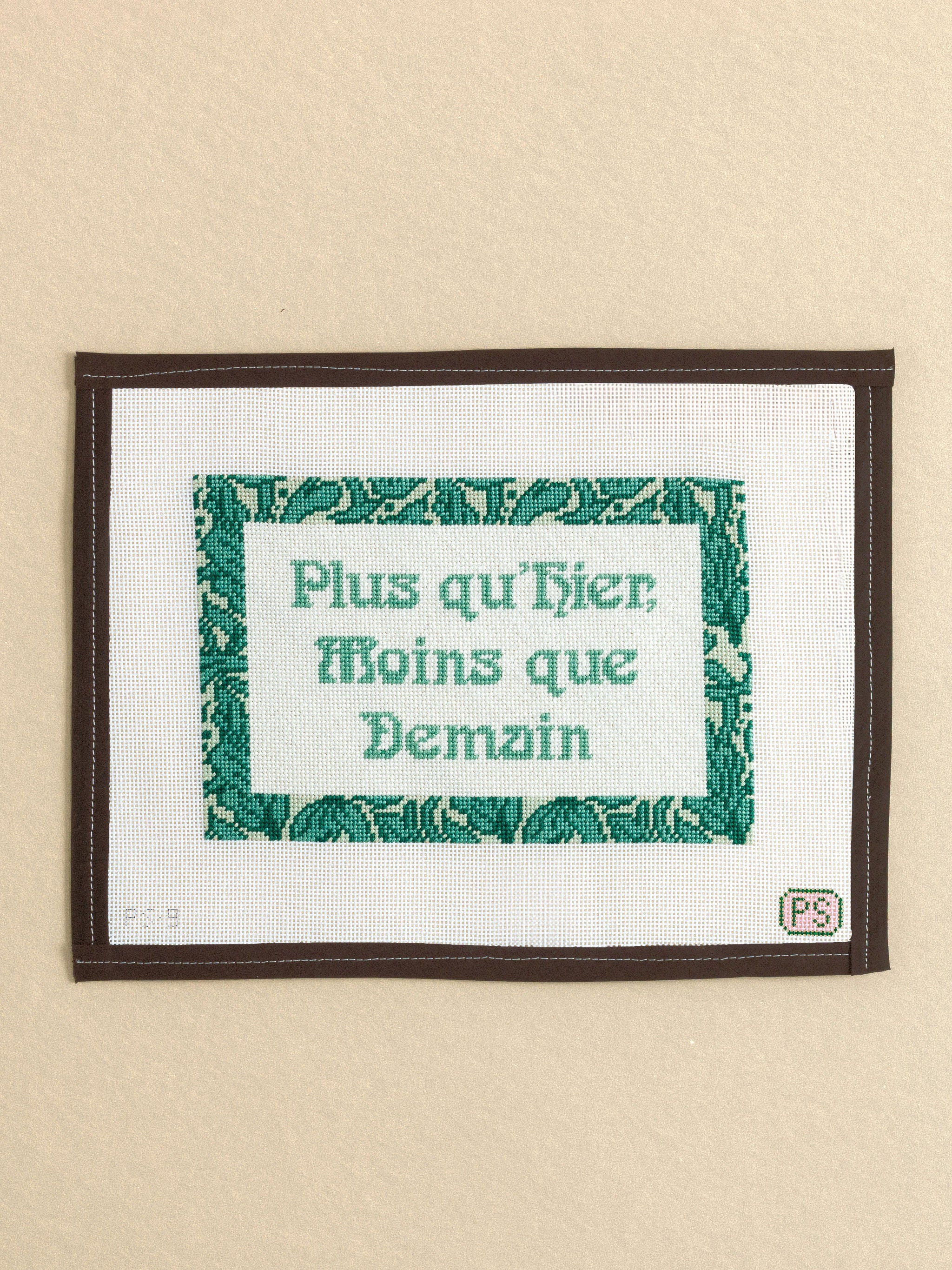 More than yesterday, less than tomorrow (Plus Qu'hier)