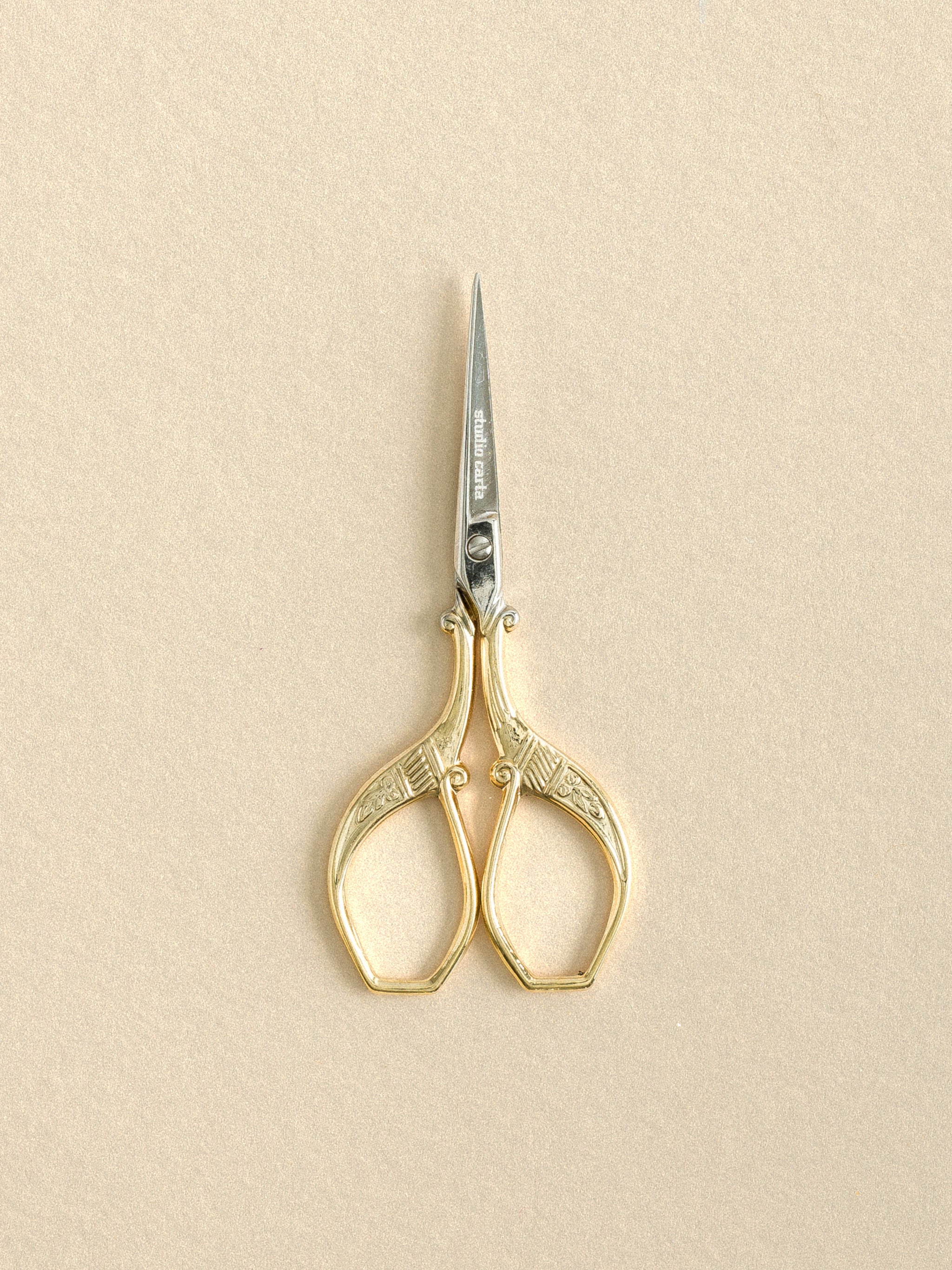 Studio Carta Gold Florentine Scissors | Le Fil