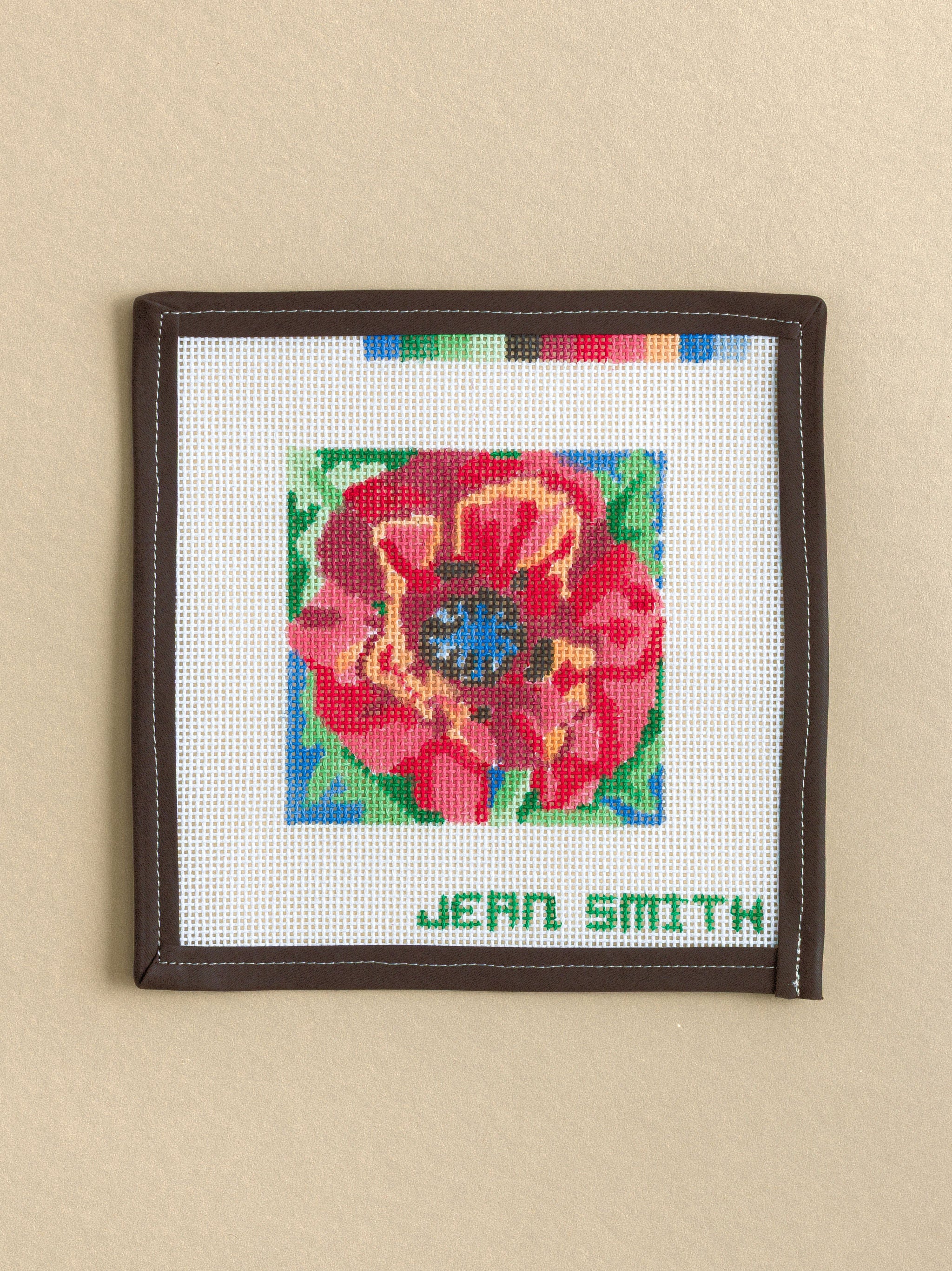 Le Pavillion Frais Needlepoint Canvas | Le Fil