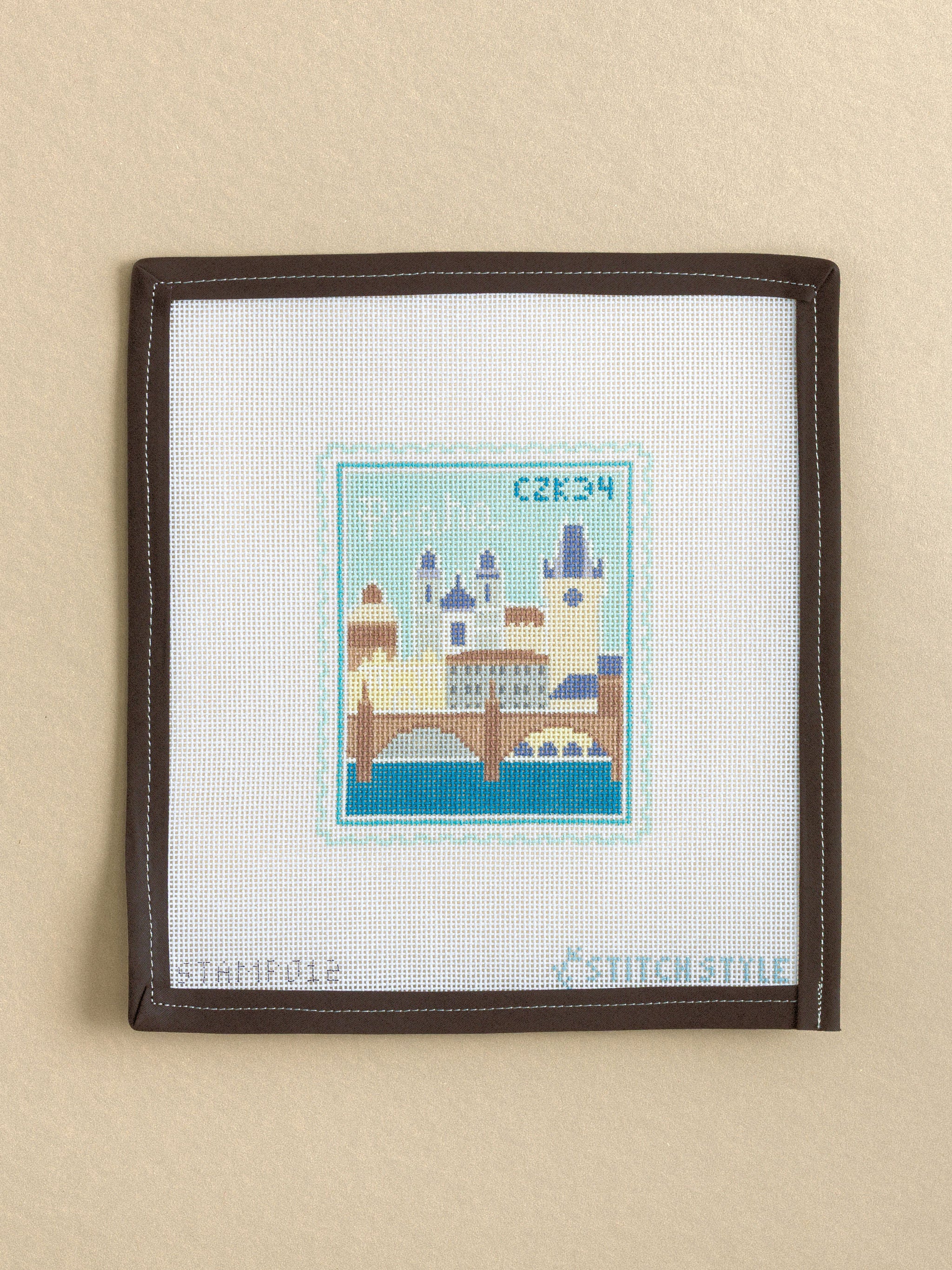 Prague Charles Bridge Stamp