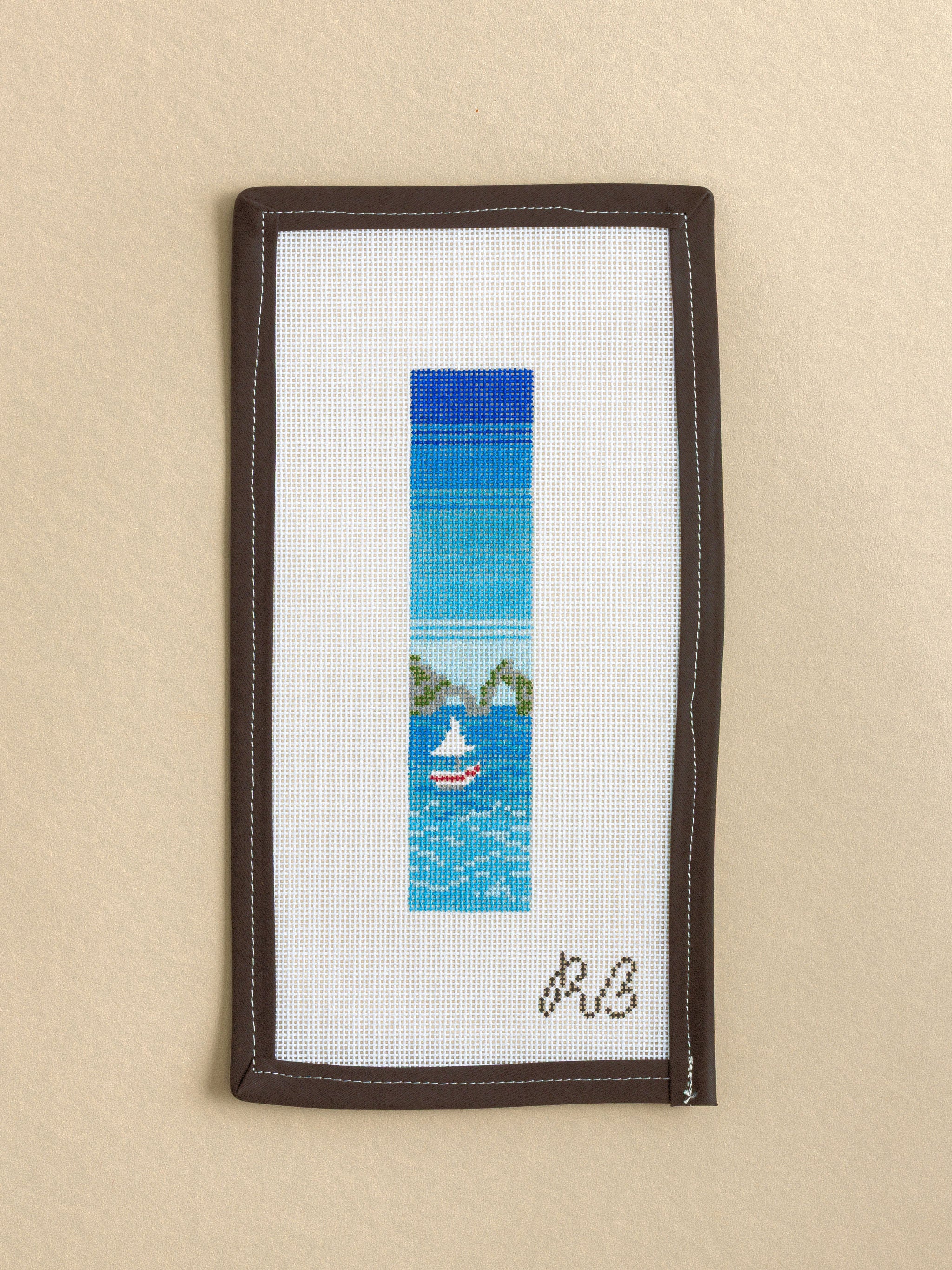 / ターニングポイントSt.Elmo Egg Fil Le | Canvas Needlepoint Egg Fabergé Blue on Jewels Pink Blue Pastel Shell スポーツトイ・アクショントイ