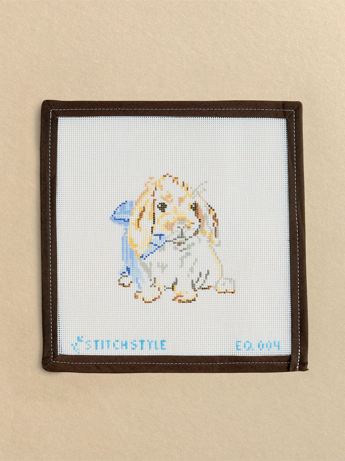 Bunny with Blue Bow