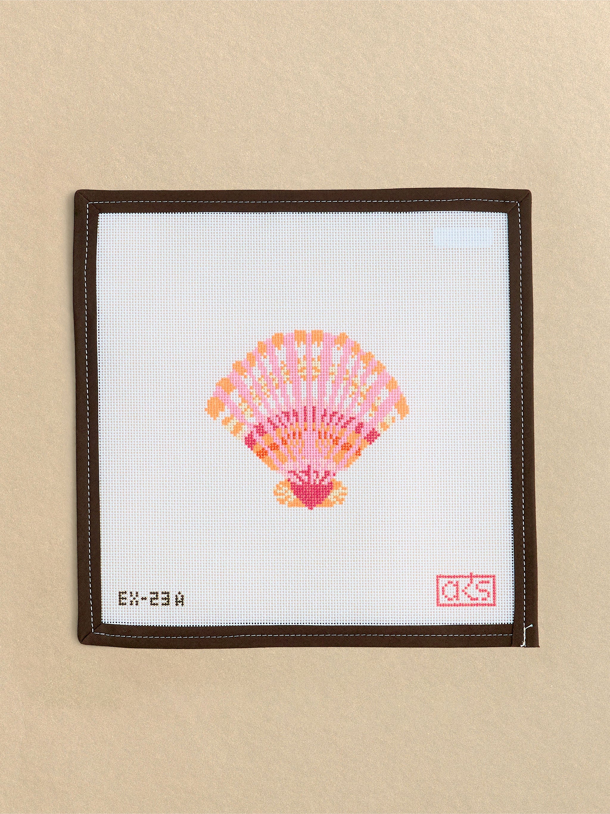 Pink Scallop Shell #2