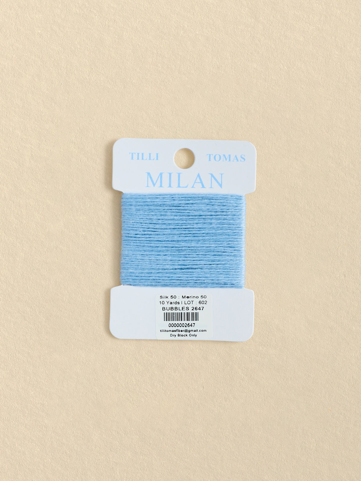 Milan Bubbles 2647