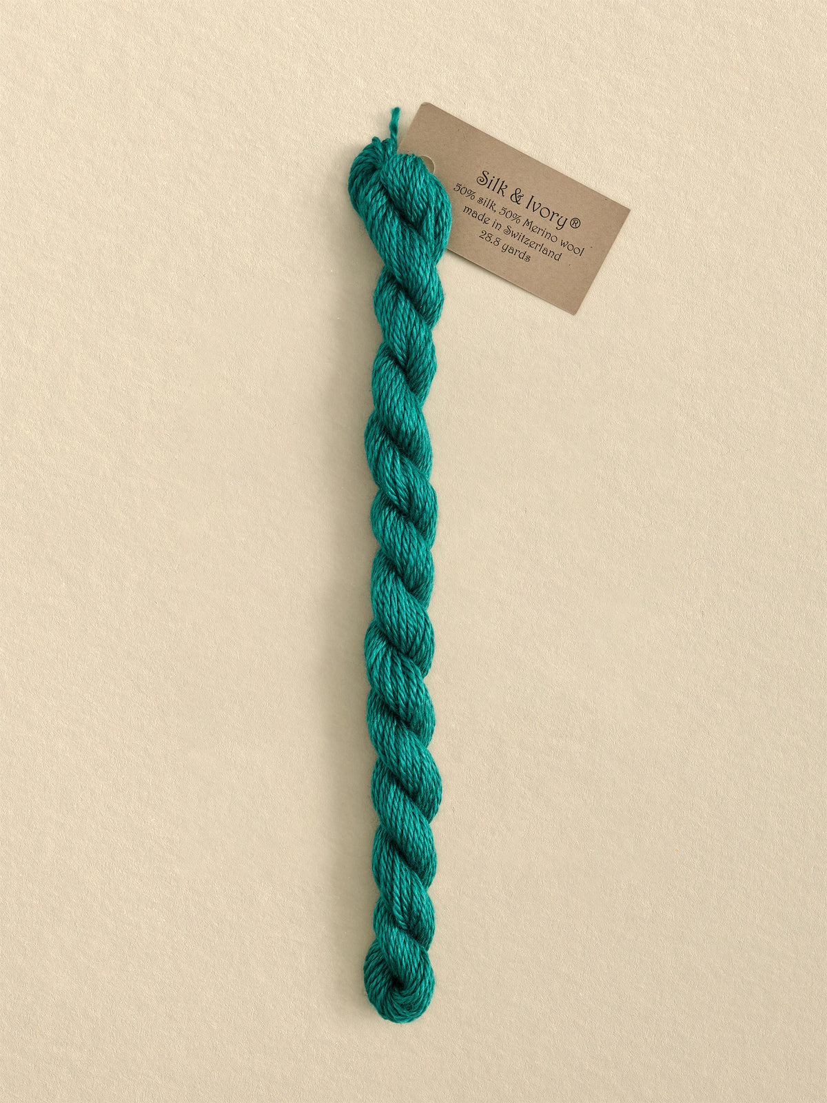 Silk & Ivory Teal 020