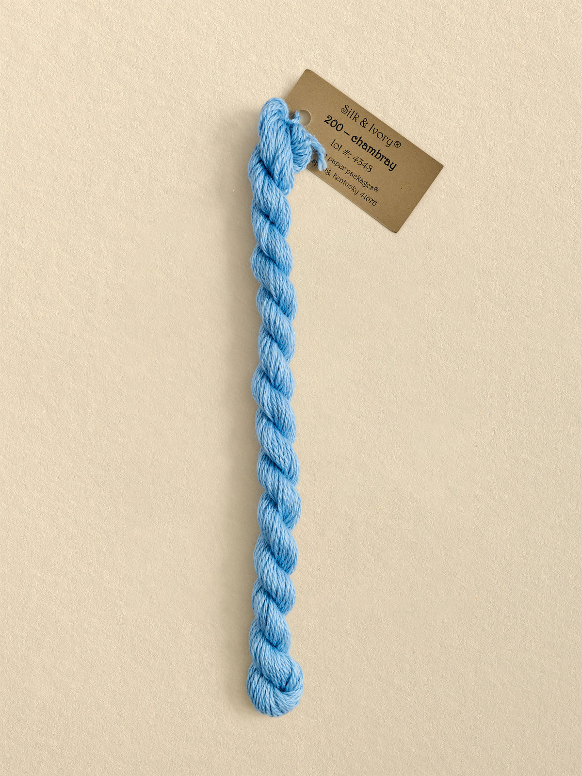 Silk & Ivory Chambray 200