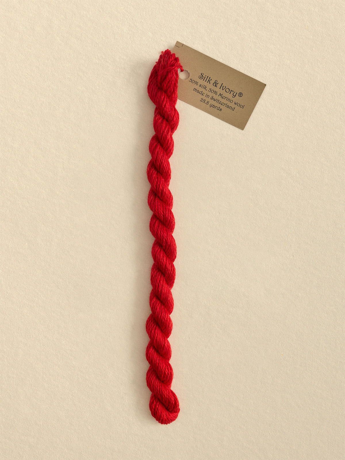 Silk & Ivory Really Red 011