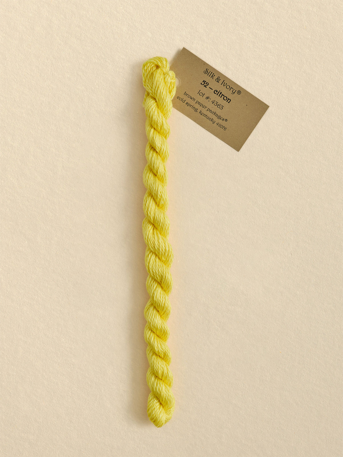 Silk & Ivory Citron 052