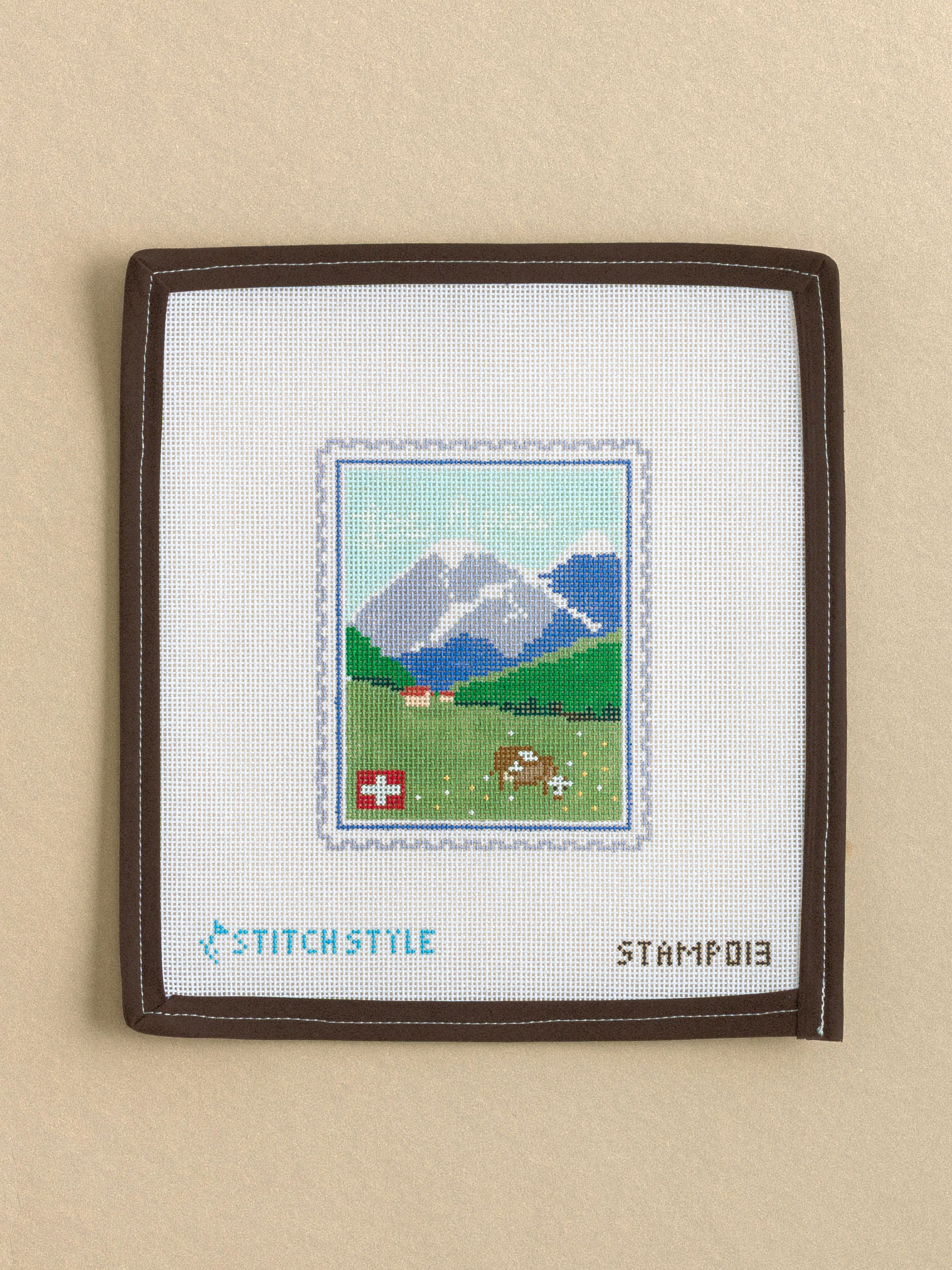 Swiss Alps Stamp
