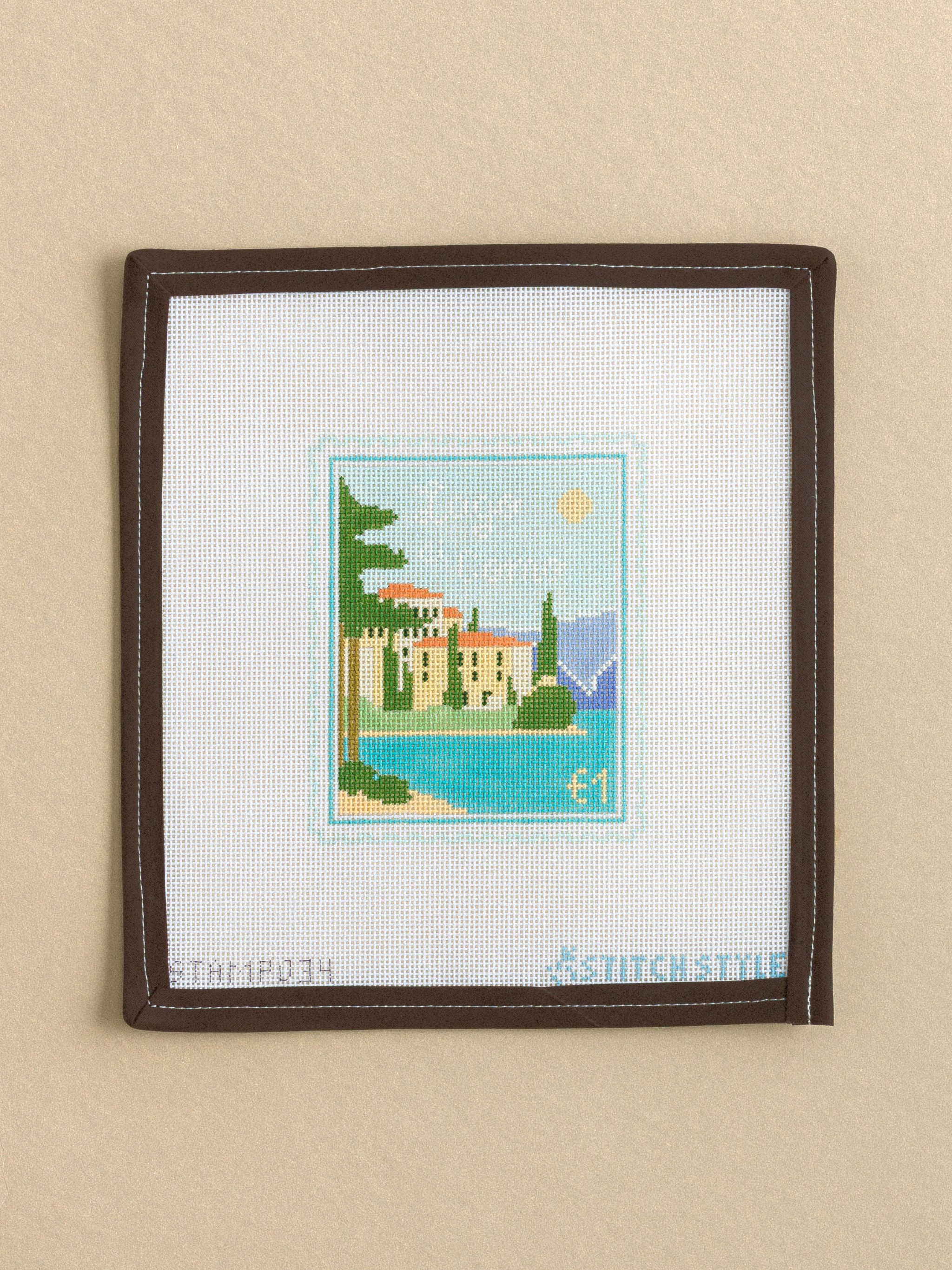 Lake Como Stamp