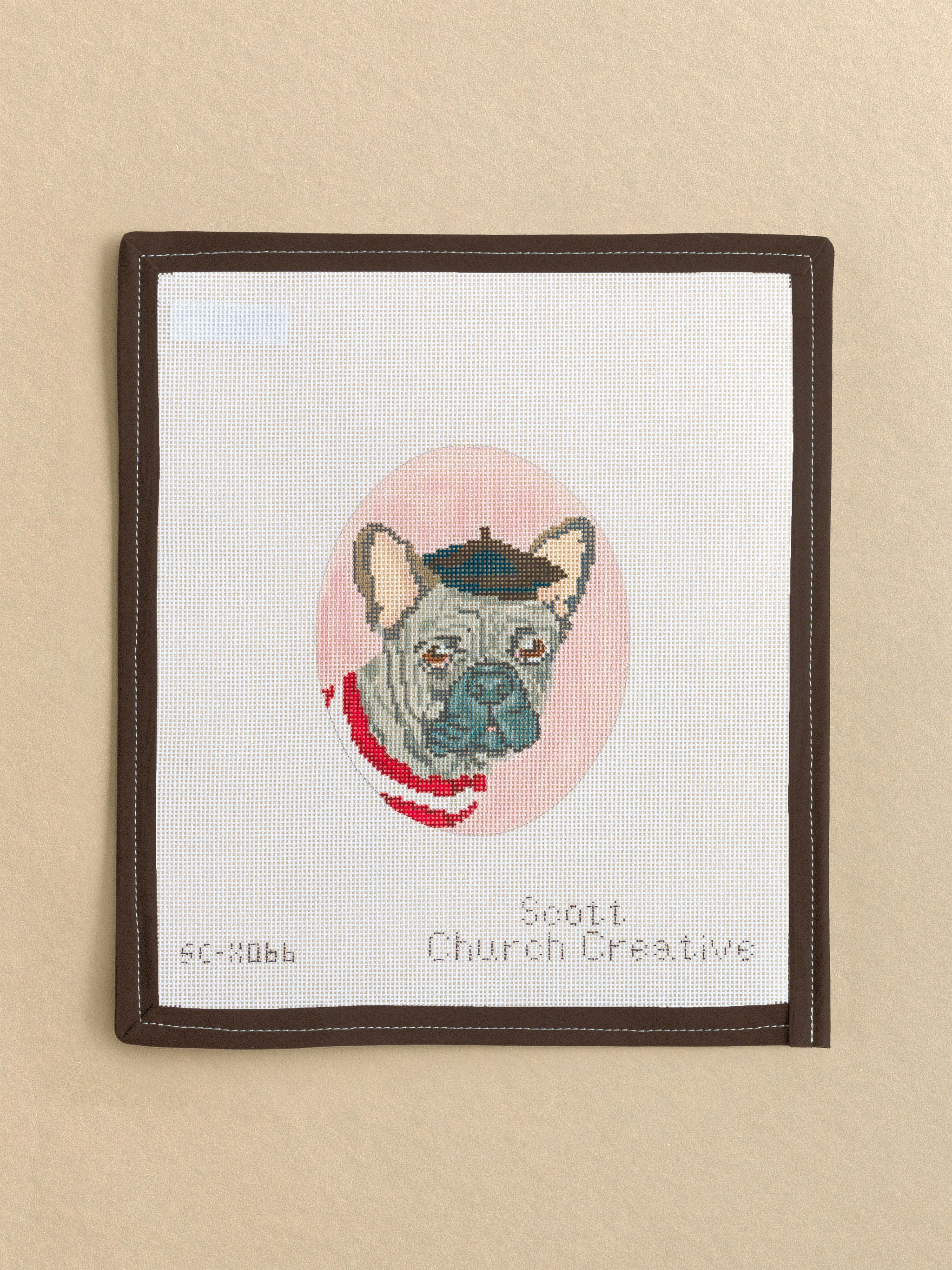 Merci French Bulldog with Beret