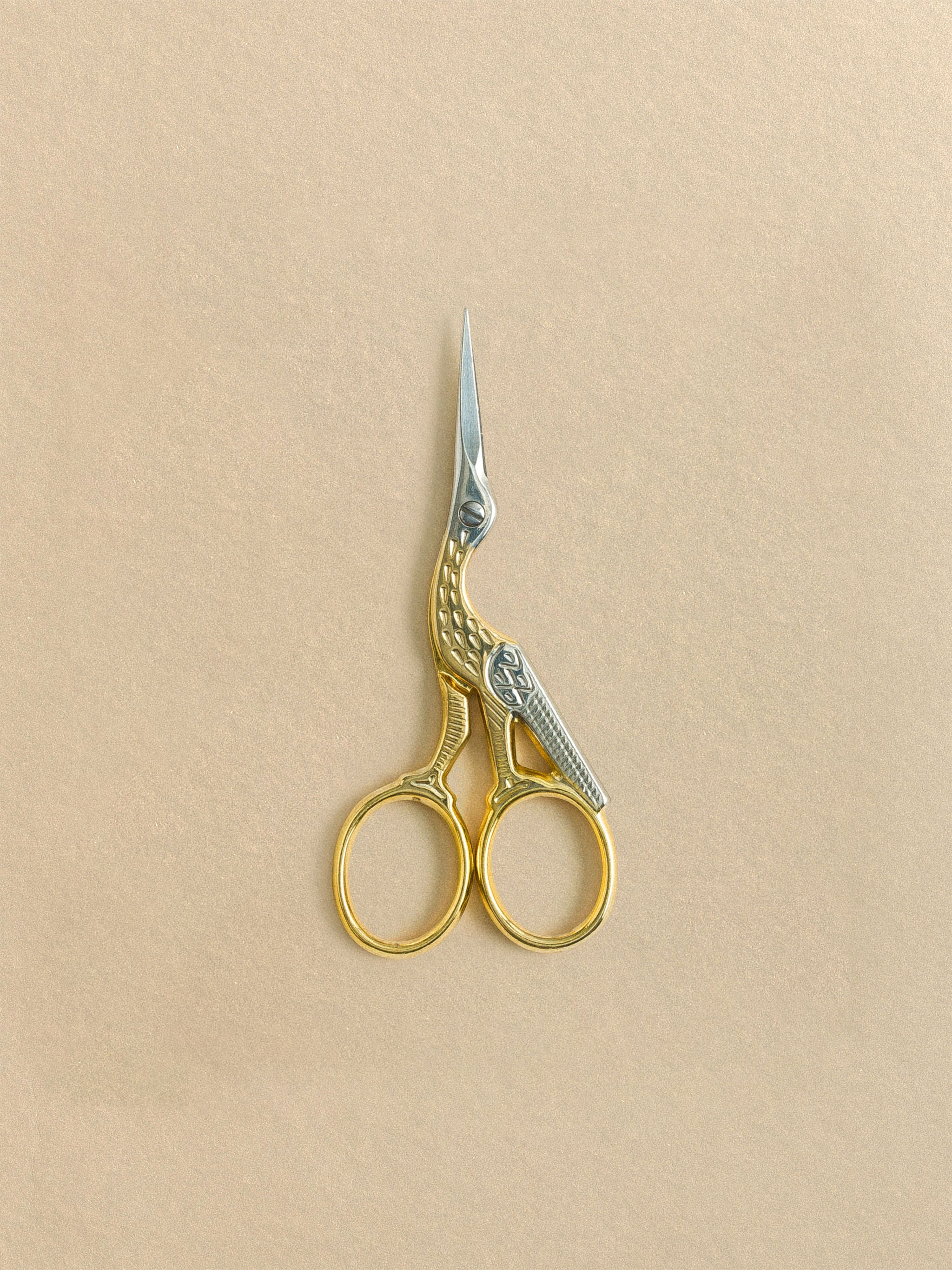 Gold Crane Scissors