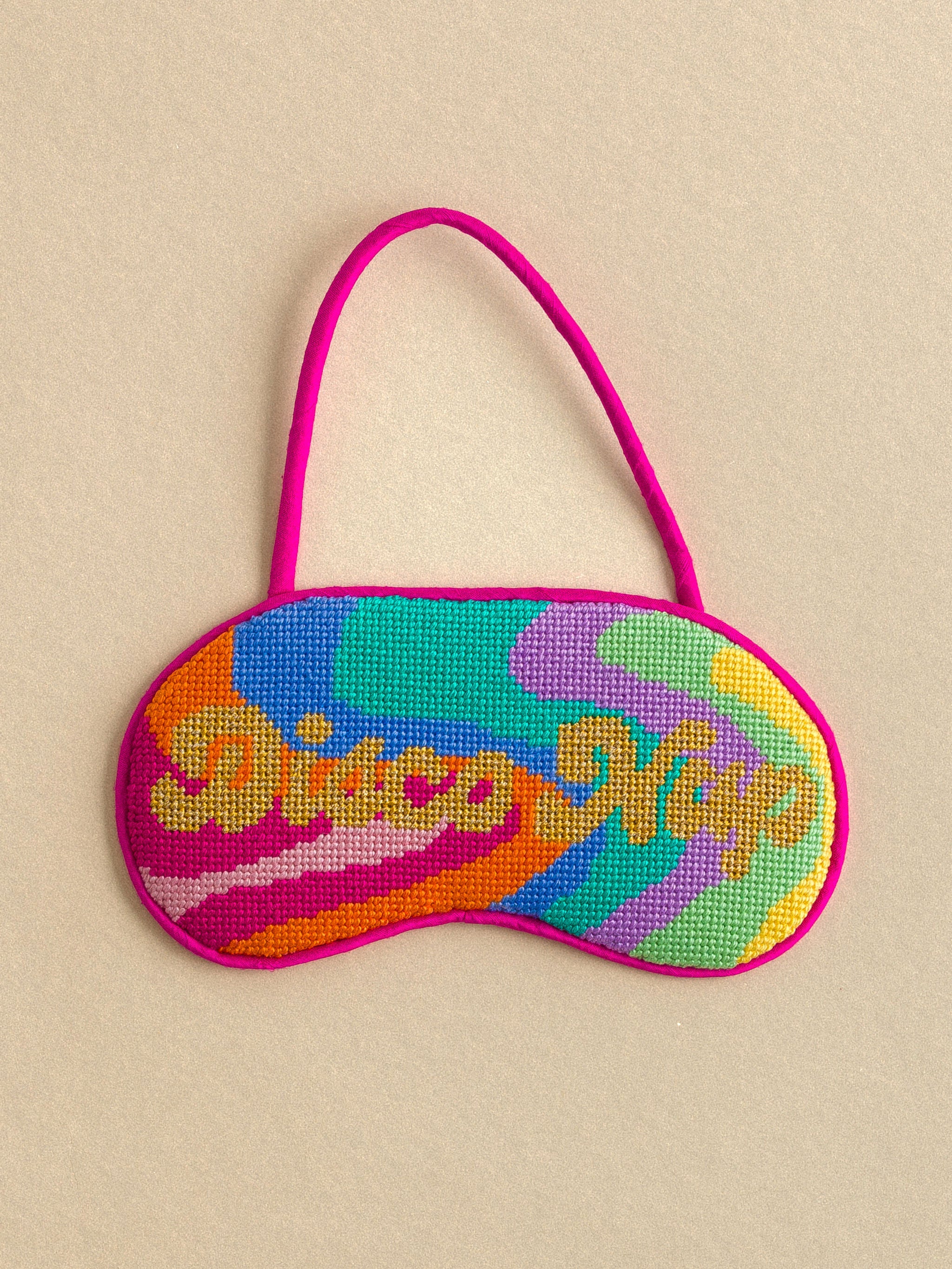 Mopsey Disco Nap Eyemask - Words
